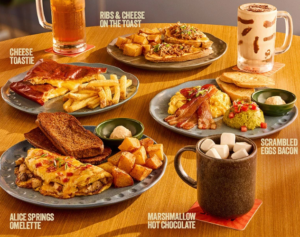 Café da manhã do Outback já virou programa de fim de semana