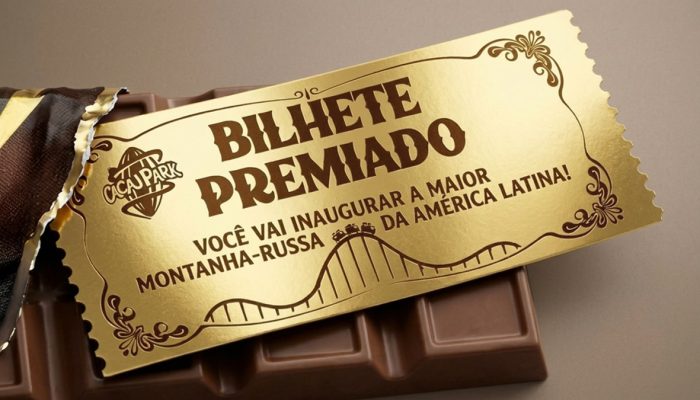 A Cacau Show aposta em estratégia de engajamento com bilhetes premiados e reforça conexão entre produtos e entretenimento